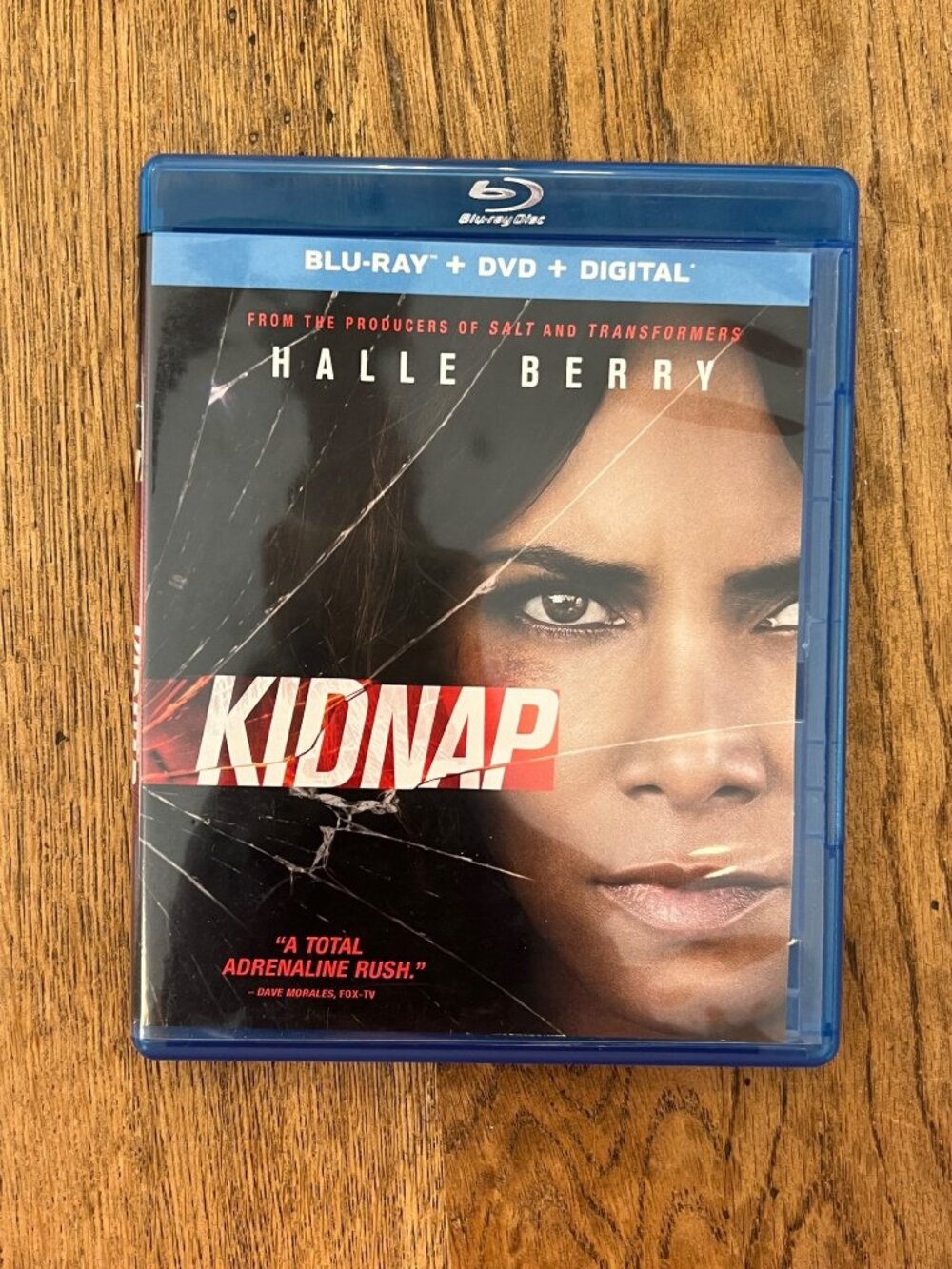 Kidnap 2017 Movie Blu-ray/DVD/Digital Halle Berry Thriller Intense Adrenaline Ru